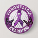 Search for fibromyalgia aware badges Butterfly