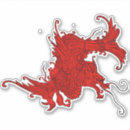 Search for red and black dragon stickers Animals