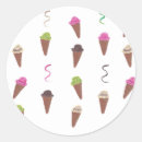 Search for ice cream cones stickers Colourful