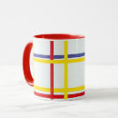 Search for mondrian mugs Neoplasticism