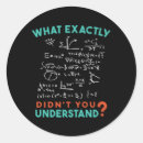 Search for math joke stickers Science