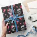 Search for red heart wrapping paper Gothic
