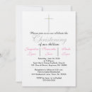 Search for child christening invitations Pink