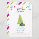 Search for merry and bright invitations Green