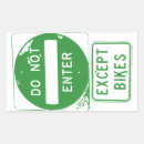 Search for bike sign stickers Cyclist