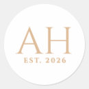 Search for established date stickers Typography