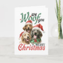 Search for woof christmas cards Xmas