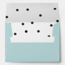 Search for light blue envelopes Black and white