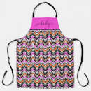 Search for chevron pattern aprons Abstract