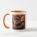 Search for baby monkey mugs Orangutan