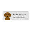 Search for sausage dog return address labels Puppy