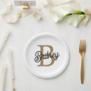 Search for black and gold paper plates Modern