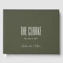 Search for olive guest books Chic