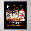 Search for happy dog posters Merry christmas
