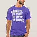 Search for sanchez tshirts Music