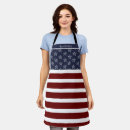 Search for stars and stripes aprons Red white blue