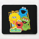 Search for bird characters mousepads Cookie monster