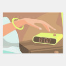 Search for clock wrapping paper Girl