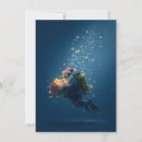 Search for diving christmas cards Santa