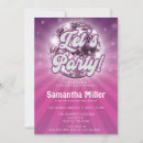Search for disco graduation invitations announcements Retro