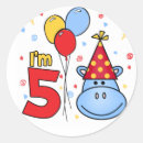 Search for blue hippo stickers Birthday