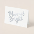 Search for silver foil christmas cards Merry