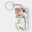 Search for watercolor flower key rings Florals