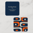 Search for mid century business cards Modern
