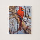 Search for cardinal bird puzzles Colourful