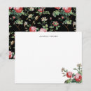 Search for vintage pink roses note cards For her
