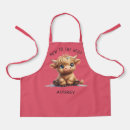 Search for highland cows aprons Western