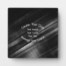 Search for blank plaques Black