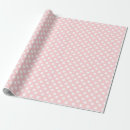 Search for pink and white polka dots wrapping paper Cute