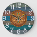Search for tiki bar clocks Wall