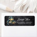 Search for cute turtle return address labels Fish