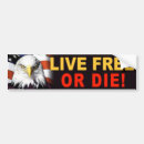Search for live free or die bumper stickers Republican