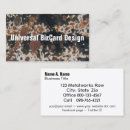 Search for rusty business cards Restoration