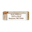 Search for rustic fall wedding return address labels Flowers