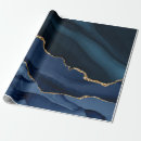 Search for navy and gold wrapping paper Blue