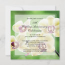 Search for square wedding anniversary invitations Flowers