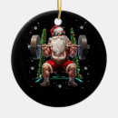 Search for weightlifting christmas tree decorations Xmas