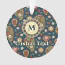 Search for paisley pattern christmas tree decorations Fashion