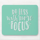 Search for less mousepads Typography
