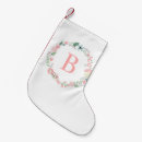 Search for feminine christmas stockings Girly