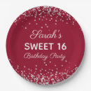 Search for silver plates Sweet 16