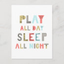 Search for sleep postcards Child's room