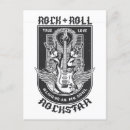 Search for rock and roll postcards Black and white