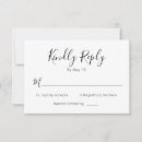 Search for number of guests wedding rsvp cards Calligraphy script
