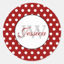 Search for red and white polka dot stickers Trendy
