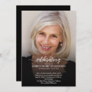 Search for elegant memorial invitations Celebration of life